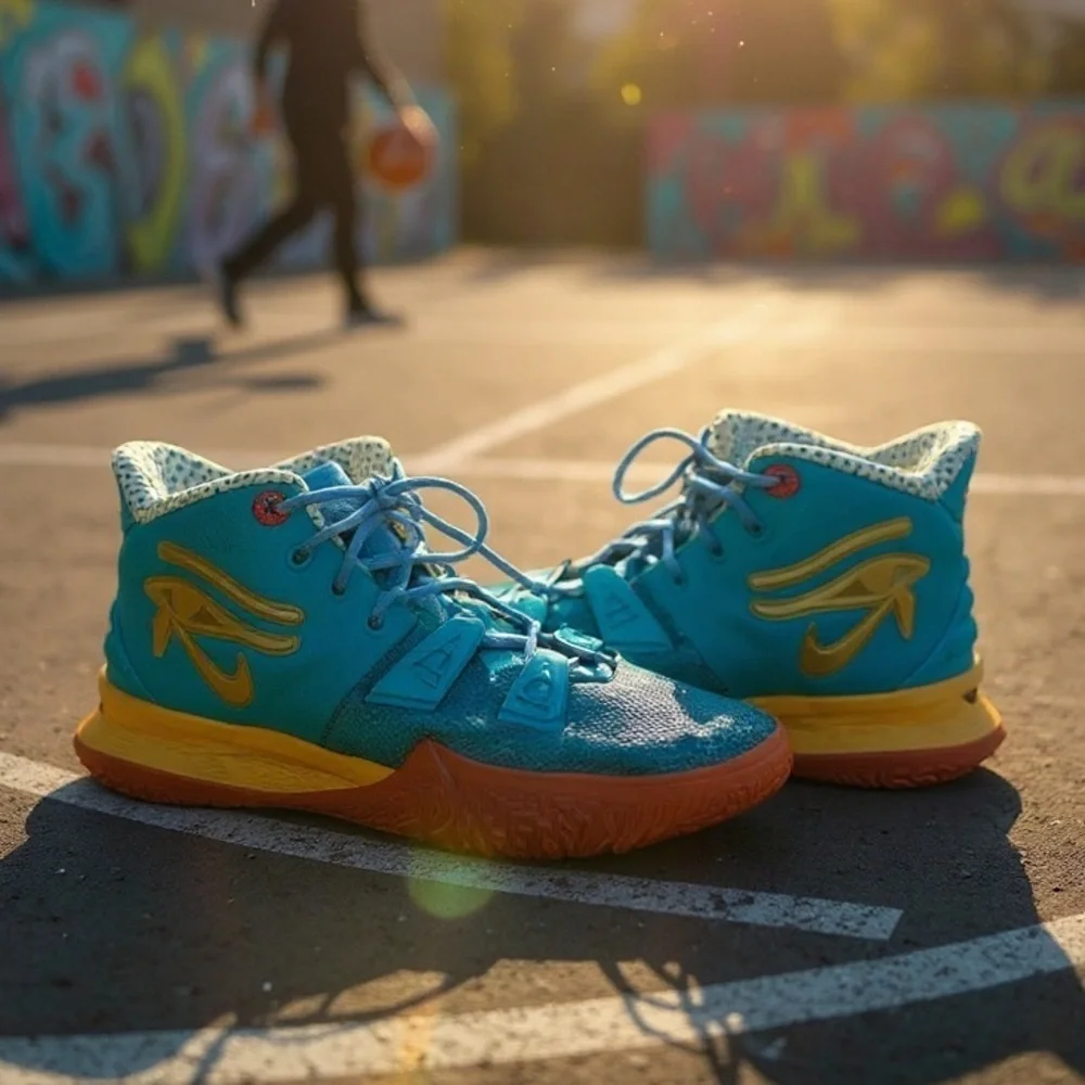 Nike Kyrie 7 VII Concepts Horus Sneakers Blue, Size 13 CT1135-900